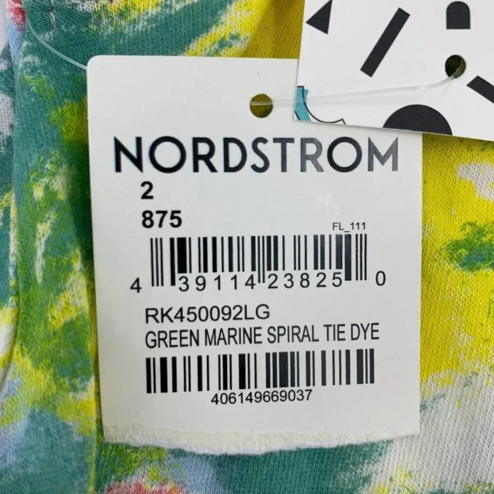 Harper Canyon Girls Tie Dye Floral Pullover Shoulder Tie Dress Size 2‎ NWT